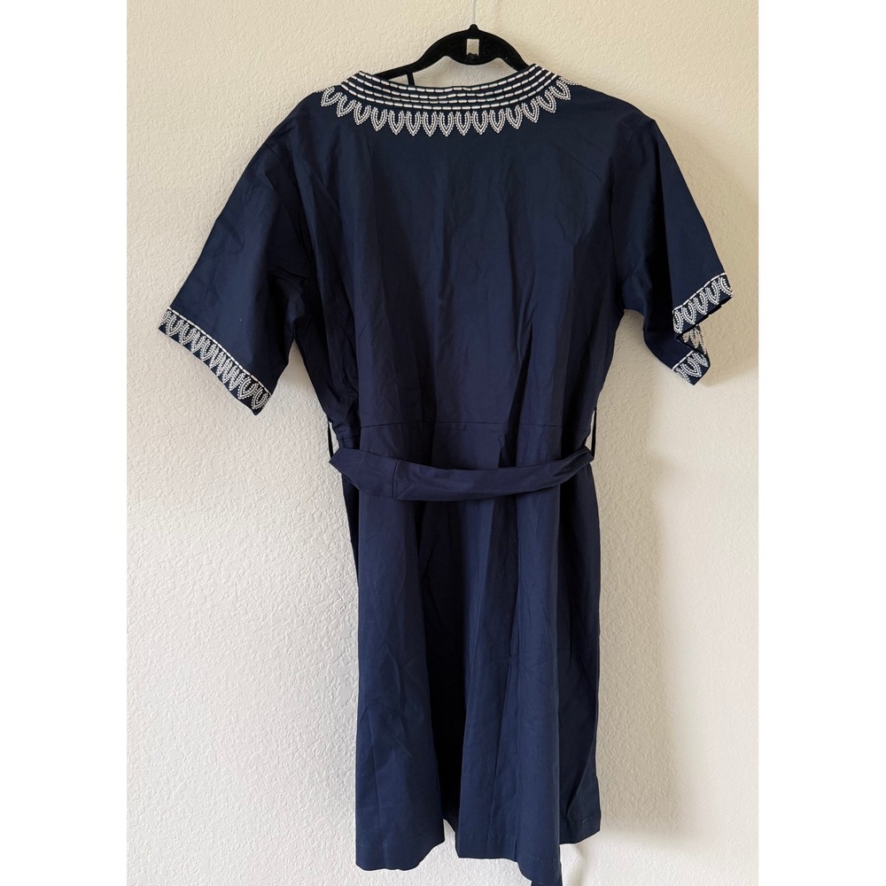 D'IYANU Women's Marli African Tunic Embroidered Dashiki Dress Size large - Picture 7 of 7